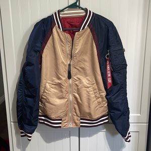 Alpha Industries reversible bomber jacket. Perfect condition